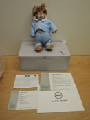 A modern Steiff 690389 Limited Edition Tom Kitten Bear, 490/5000 with white tag, badge,