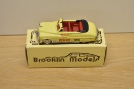 A Brooklin Models 1:43 scale die-cast, BRK 15x Mercury Convertible Indianapolis Pace Car, by