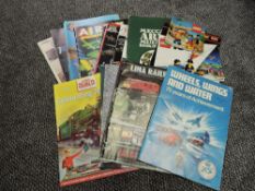A collection of 1970's and later Toy & Sporting Catalogues, Lego 1978, 1980 & 1981, Wheels, Wings