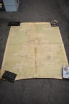 A Official Railway Map of England & Wales, prepared & published at the Railway Clearing House London