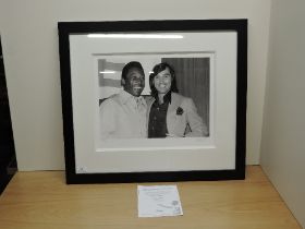 A Washington Green Fine Art Limited Edition Print, Pele, Pele & Best 89/225, bearing pencil