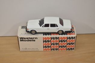 A Western Models 1:43 scale die-cast, WP105 1981 Rolls Royce Silver Spirit, accessories unattached