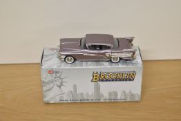 A Brooklin Models The Brooklin Collection 1:43 scale die-cast, BRK 155 1958 Buick Roadmaster 75 4-