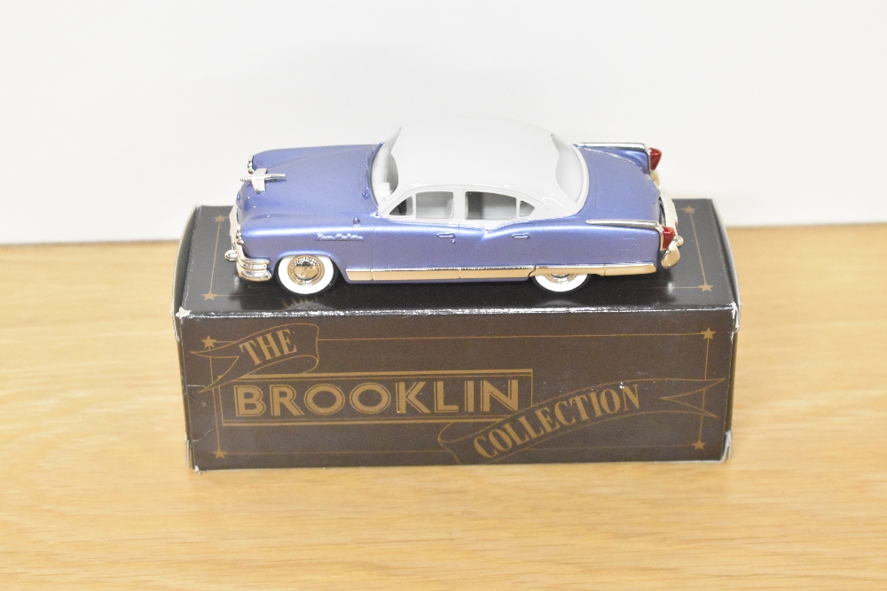 A Brooklin Models The Brooklin Collection 1:43 scale die-cast, BRK 29a 1953 Kaiser Manhattan Four