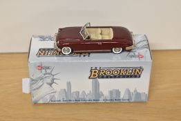 A Brooklin Models The Brooklin Collection 1:43 scale die-cast, BRK 101 1952 Muntz Jet, top down,