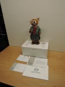 A modern Steiff 690525 Limited Edition Mr Tod Bear, 312/5000 with white tag, badge, certificate with
