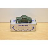 A Brooklin Models 1:43 scale die-cast, No4 1937 Chevrolet Coupe, green, in original box with inner