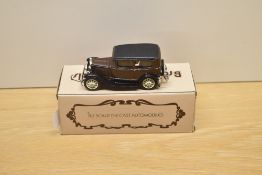 A Brooklin Models 1:43 scale die-cast, No 5 1930 Ford Model A Tudor, in original box with inner