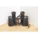 A pair of Carl Zeiss Jena Dienstglas 6x 30 binoculars