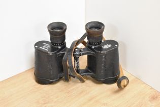 A pair of Carl Zeiss Jena Dienstglas 6x 30 binoculars