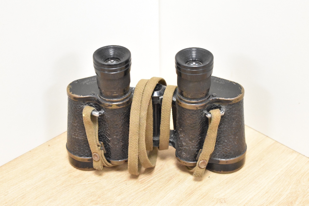 A pair of Spindler-Hoyer Gottingen Dienstgas 6x30 binoculars