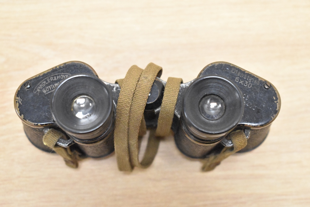 A pair of Spindler-Hoyer Gottingen Dienstgas 6x30 binoculars - Image 2 of 2