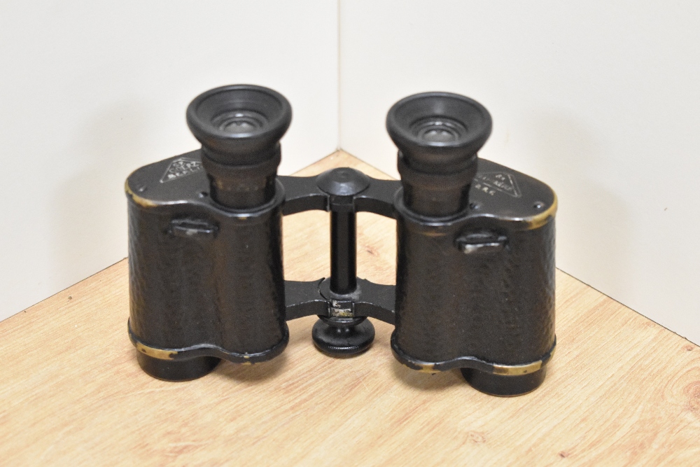 A pair of CP Goetz, Berlin x8 Heli-Trieder binoculars
