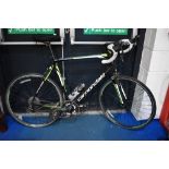 A Cannondale synapse road bike