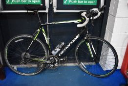 A Cannondale synapse road bike