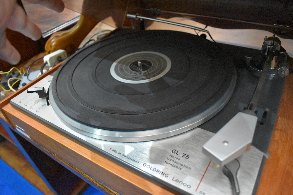 A Goldring Lenco GL75 turntable - Image 2 of 2