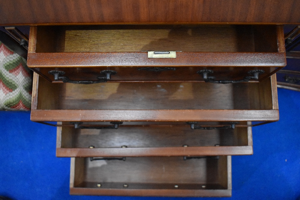A reproduction bureau of small proportions, width approx 55cm, height 99cm - Image 4 of 4