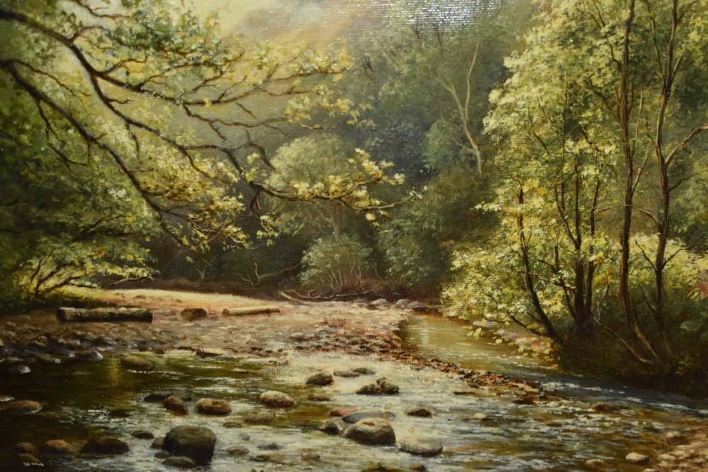 *Local Interest - Paul Harley (20th Century, British), oil on canvas, 'The Brathay, Langdale', ' - Image 7 of 7