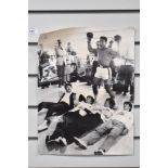 A photographic print,'When the Beatles met Muhammed Ali, Miami 1964'.