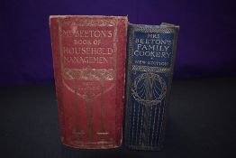 Cookery/Household. Mrs. Beeton's Book of Household Management (1909) & Mrs Beeton's Family