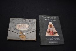 Children's. Beatrix Potter. Two titles: The Story of Miss Moppet [Concertina Book in Wallet].