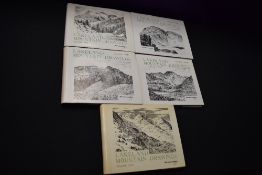 Wainwright. Lakeland Mountain Drawings. Volumes 1-5. Kendal: Westmorland Gazette. 1980-1984.