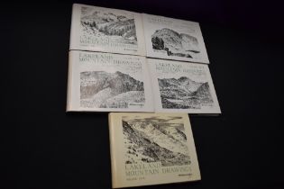 Wainwright. Lakeland Mountain Drawings. Volumes 1-5. Kendal: Westmorland Gazette. 1980-1984.