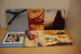 A lot of 11 Wishbone Ash albums including pressings - almost a total run of their best work - all in