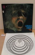 A VG+ / VG+ copy of ' Very 'eavy ' by Uriah Heep on the sought after Vertigo Swirl imprint - getting