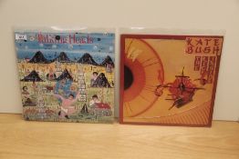 A lot of two vinyl records , both rare New Zealand pressings by Talking Heads and Kate Bush