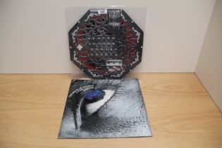 A lot of two album by folk / rock band Horslips including the rare shaped edition of the debut