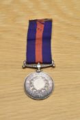 A Queen Victoria New Zealand Medal with ribbon to HENARE KAKAPANGO, the New Zealand Medal was