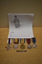 A WWI Military Cross Group To 2.LIEUT.J.A.HARLAND, (John Alfred Harland), Military Cross, War