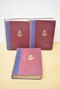 Three Military Volumes, History of The Kings Regiment Vol 1-3 by Everard Wyrall Vol 1 1914-15, Vol 2