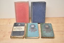 Five Military Volumes, The Story of The Kings Liverpool Regiment by TR Threlfall, The Story of the