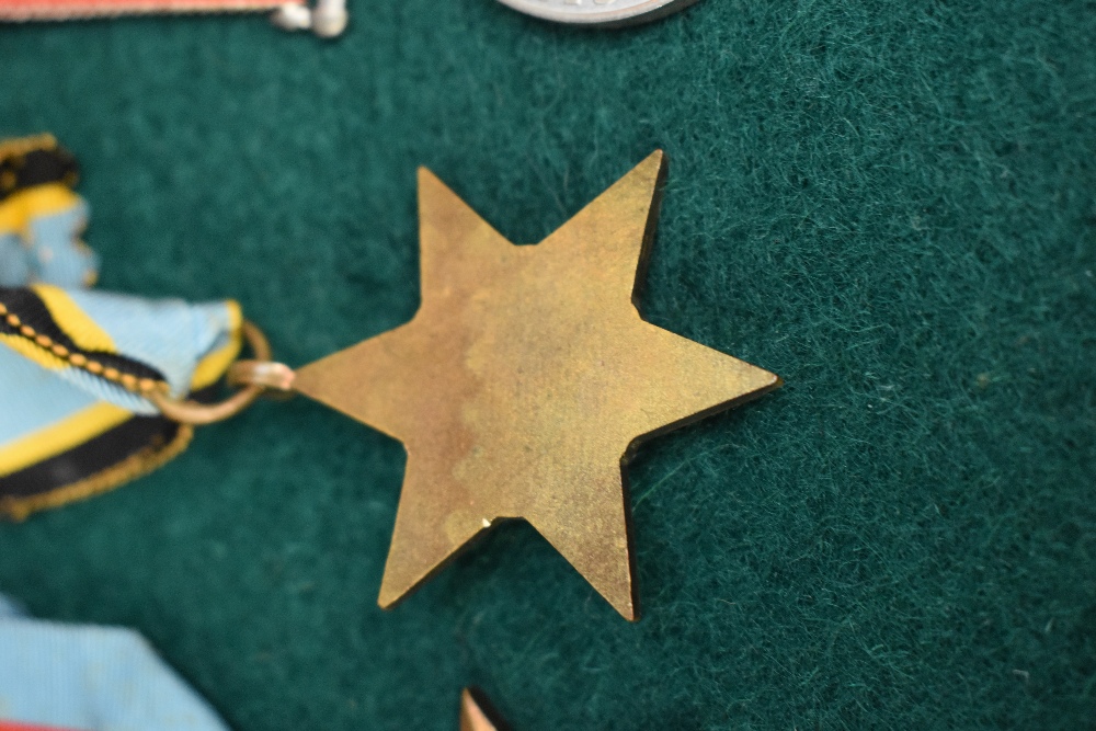 A WWII Medal Group on display board to Sergeant William Stanley Edwards RAF Bomber Command, 1939- - Image 7 of 8