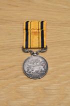 A Queen Victoria South Africa Medal 1853 with ribbon to W.PUTMAN.1st BTn.RIFLE.BDe, campaign South