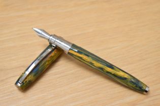 A Visconti Van Gogh ' Cafe Terrace at Night' converter fill fountain pen having Visconti Van Gogh