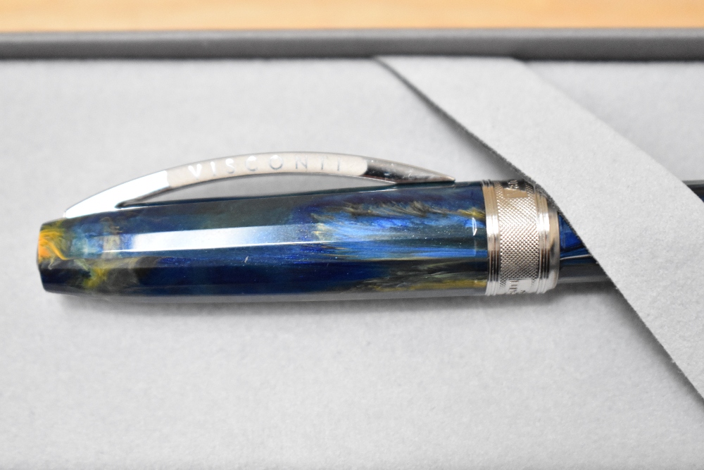 A Visconti Van Gogh ' Starry Night' converter fill fountain pen having Visconti B nib.The 2011 Van - Image 3 of 4