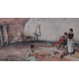 After Sir William Russell Flint RA ROI (1880-1969, British), Four coloured prints, comprising '