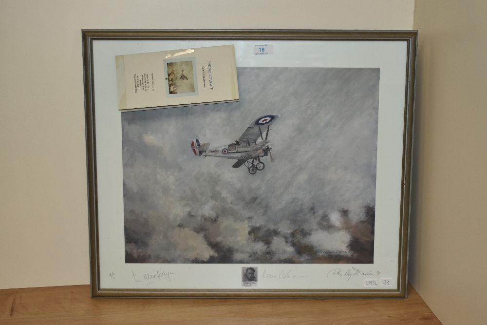 After Peter Lloyd Davies (20th Century, British), artist's proof, 'The Met. Flight', signed by the - Image 2 of 6