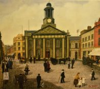 *Local Interest - After Tom Dodson (1910-1991, British), coloured prints, 'The Old Town Hall',
