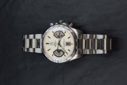 A gent's Tag Heuer Grand Carrera Calibre 17 automatic wrist watch, model no: CAV511A, case no: