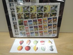 GB 2000's COLLECTION OF 91 COMMEMORATIVE NVI 1ST CLASS STAMPS £110+ FACE Sleeve with various full