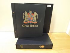 GB 1840-2000 PAIR OF DAVO ALBUMS + CASES + LARGE MINT COLLECTION Pair of Davo albums for GB (