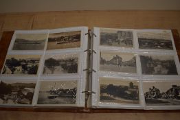 POSTCARDS, COLLECTION OF APX 350 POSTCARDS OF WINDERMERE AND AREA, CUMBRIA IN ALBUM Fine