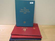 NEW ZEALAND 1984-90 RANGE OF YEAR BOOKS WITH SLIP CASES, COMPLETE Year books from 1984, 1985,
