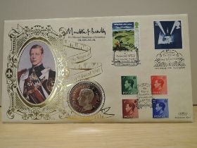 GB 1996 THE 325 DAY REIGN OF EVIII MEDALLIC COVER SIGNED BY VISCOUNT MONCKTON OF BRENCHLEY Benham