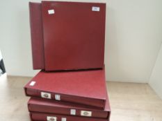 JERSEY 1970-2009 COMPLETE UNMOUNTED MINT COLLECTION IN 4 LINDNER ALBUMS Four lindner albums with