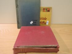 WORLD STAMP COLLECTIONS IN THREEE ALBUMS, MUCH PRE 1950's MINT AND USED Three albums including